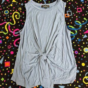 LULUS SLEEVELESS WITH FRONT TIE TANK TOP- SIZE M‎